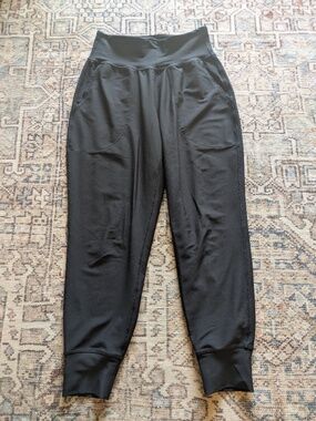 black joggers